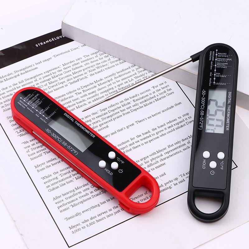 Цифровой мгновенный считывающий кухонный термометр для мяса, воды, молока, приготовления пищи, зонд для барбекю, электронный термометр для духовки