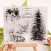 Christmas Tree Silicone Clear Seal Stamp DIY Scrapbooking Embossing Photo Album Decorative Paper Card Craft Art Handmade Gift