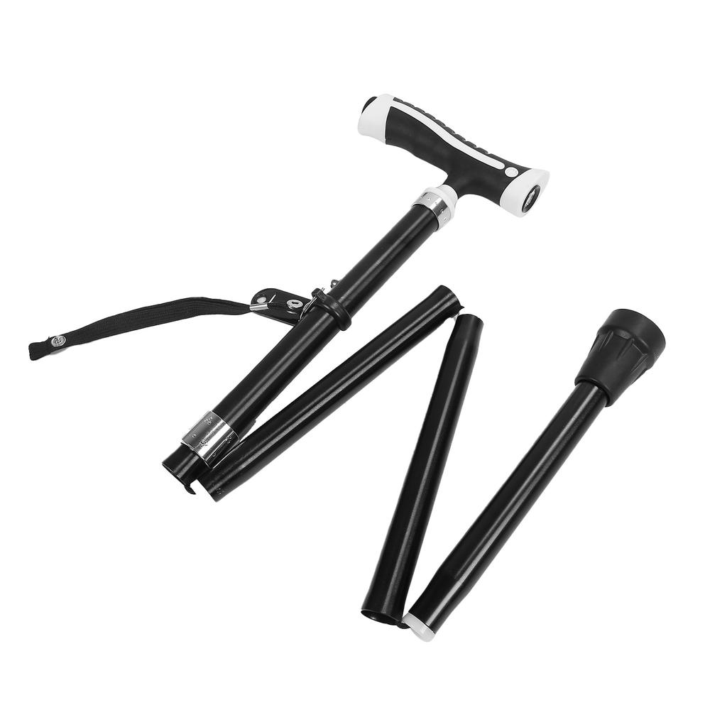 Пожилая складная трость регулируемая трость из нержавеющей стали складная трость