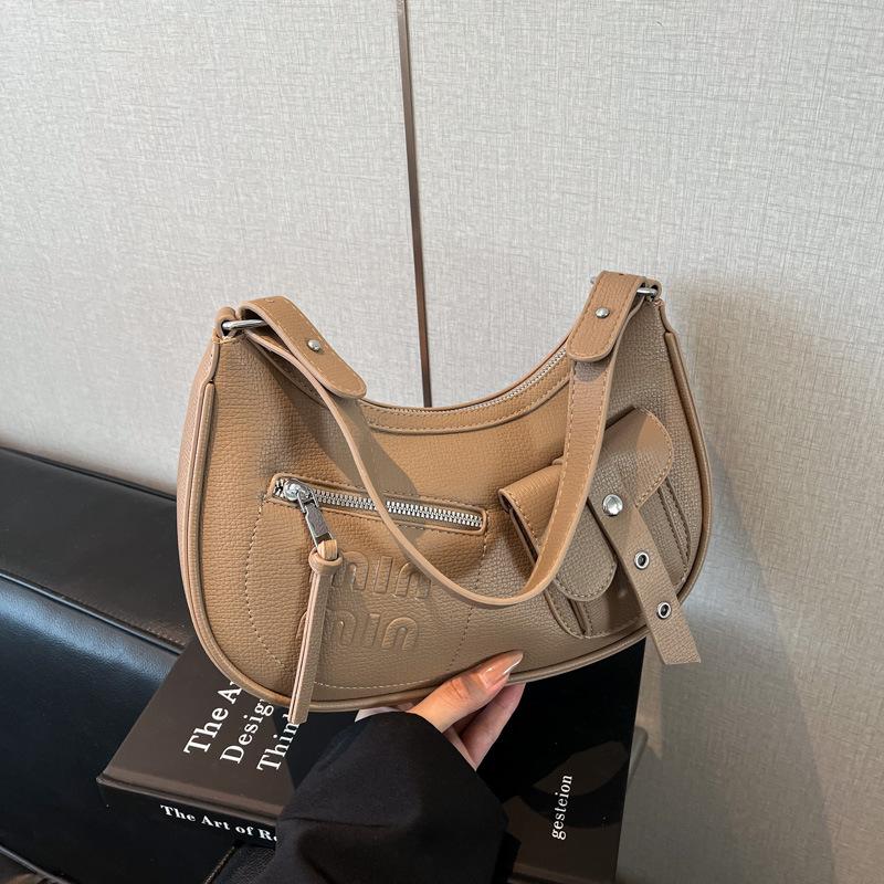 2025 Осень/Зима Модная Женская Универсальная Модная Сумка на Плечо Большой Вместимости