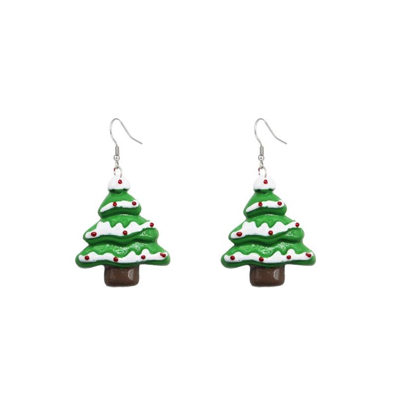 1 Pair of Ladies' Christmas Earrings, Christmas Gift for Everyday Wear, Christmas-themed Jewellery, Ladies' Accessories