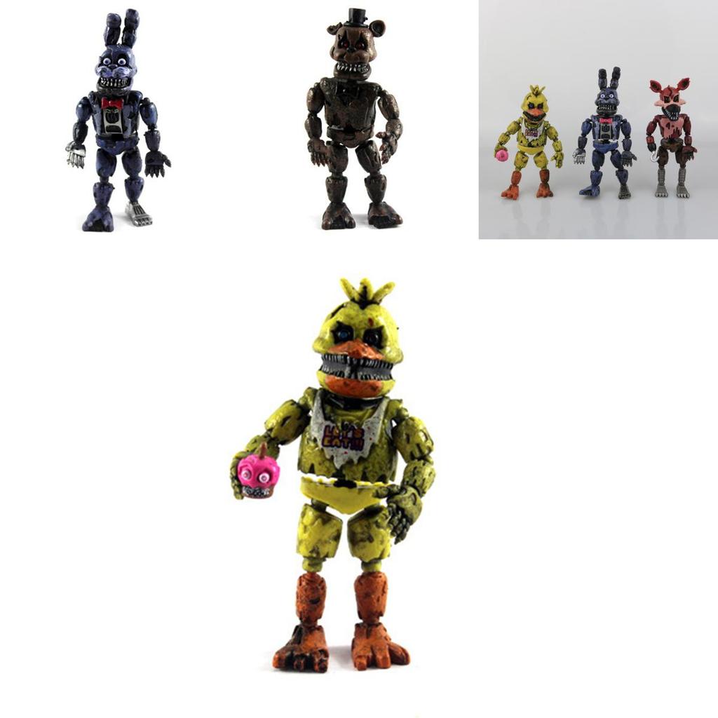 Захватывающая коллекция из 6 фигурок Fnaf Five Nights At Freddy's 19 см для энтузиастов