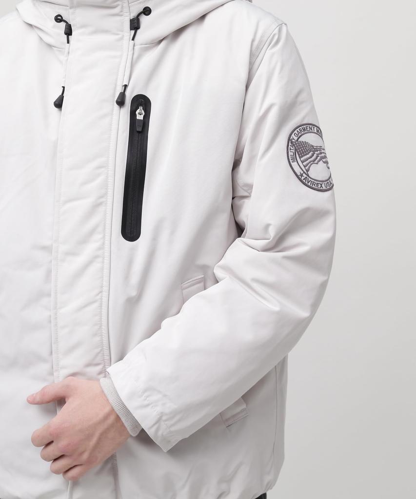 Limited MILITARY FUNCTION DOWN JACKET 2 Military Function Down Jacket 2 L 023 Light Gray [Avirex] WEB&DEPOT Men's 783-4953001