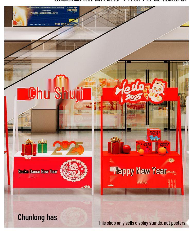 Wrought Iron Foldable Outdoor Market Stall Display Stand