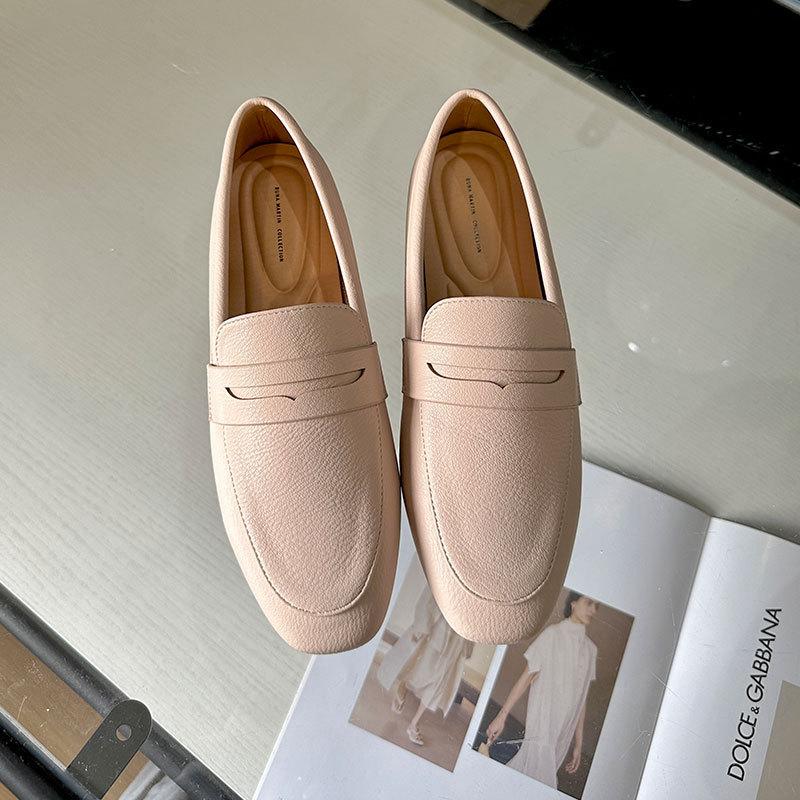 Женская обувь на плоской подошве Весна Лето Осень Мягкая подошва Балетки Простые Универсальные Женские лоферы Для работы Женская обувь на плоской подошве