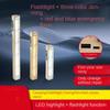 Waterproof Camping Lamp Tube Magnetic Tent Lights Portable Flashlight  Night Market