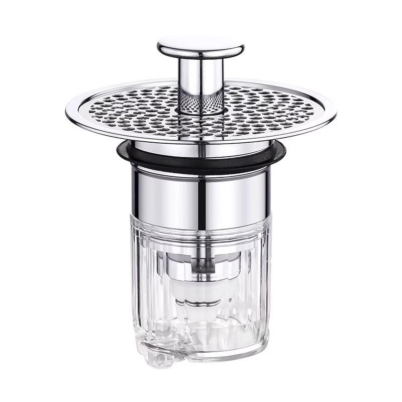 Stainless Steel Kitchen Sink Bounce Core Leak Stopper Strainer