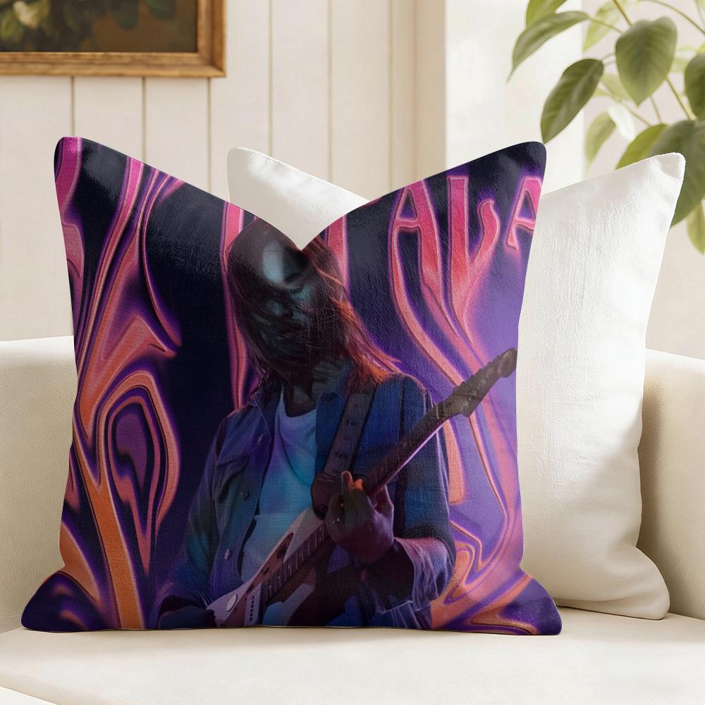 Band TTame IImpala Cushion Cover Eco Linen Pillow Case DoubleSided Print Breathable Durable Zipper Home Decor Gift