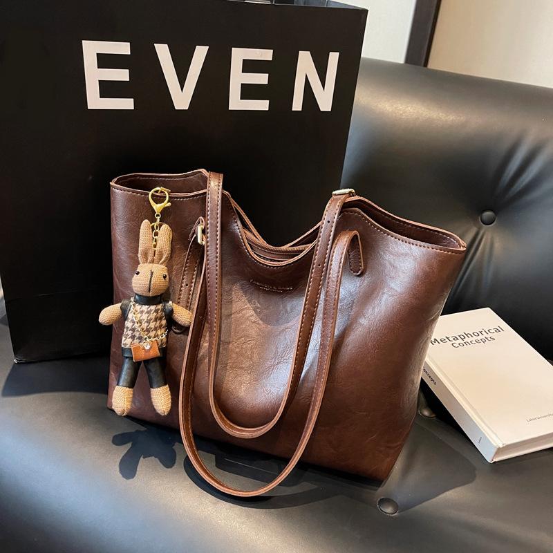 Большая вместительная осенне-зимняя сумка женская новая повседневная для студента колледжа сумка-тоут для поездок на работу женская сумка через плечо