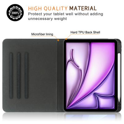 Кожаный чехол для iPad Air 11 (2025)/(2024)/Pro 11-дюймовый (2018)/(2020)/(2021)/(2022)/Воздух (2020)/(2022) Планшетный чехол