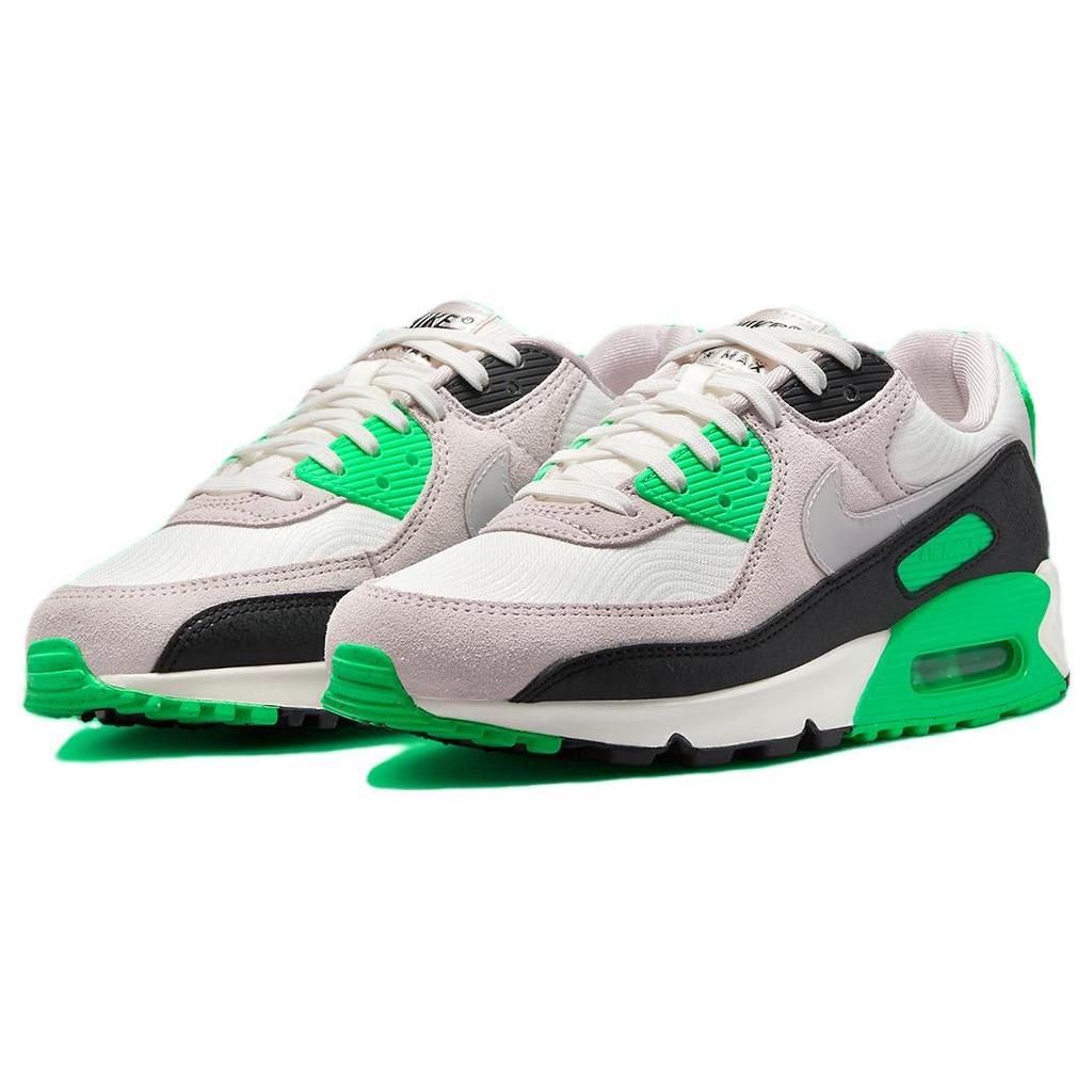 Nike Кроссовки женские Air Max 90 Scream Green White Platinum-Violet Sail FJ3208-001