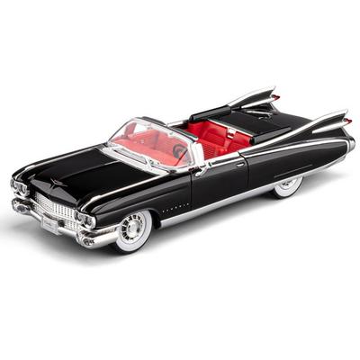 1/24 Ретро-лимузин Cadillac Big Rocket, Модель автомобиля из сплава, Лучшая коллекция для энтузиастов моделей автомобилей, Подарок на Хэллоуин