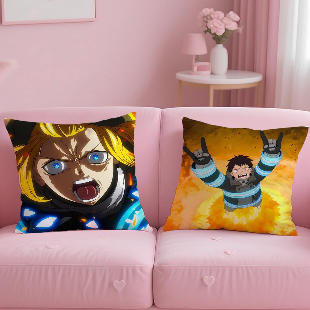 POPULAR F-FFire Forcee Cushion Cover Comfortable Reversible Pillow Cover Ideal for Car Sofa Bedroom & Beyond