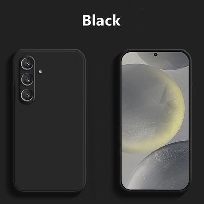 Чехол-накладка для Samsung Galaxy S25 Для Samsung S25 Plus Жидкий силиконовый бампер для мобильного телефона Funda Para Задняя крышка