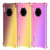 Clear Cute Gradient Phone Case Slim Anti Scratch Flexible TPU Cover Shockproof Protective Case for Huawei Nova 3i  4E 6 SE 8 Pro 11i Y60 Y90