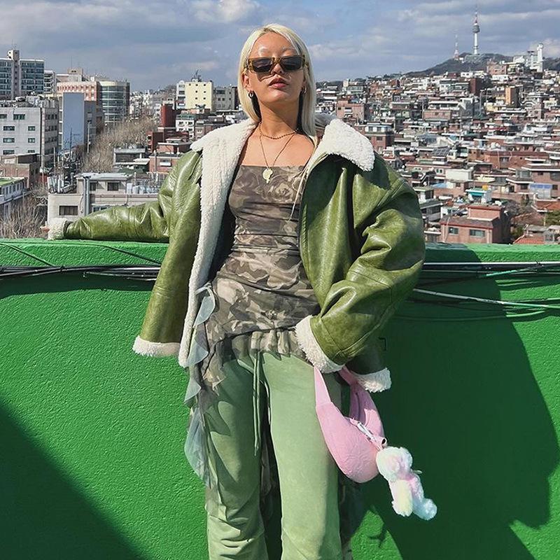 New Women's Solid Color Slim Fit Street Fashion Suspender Backless Printed Top for Women