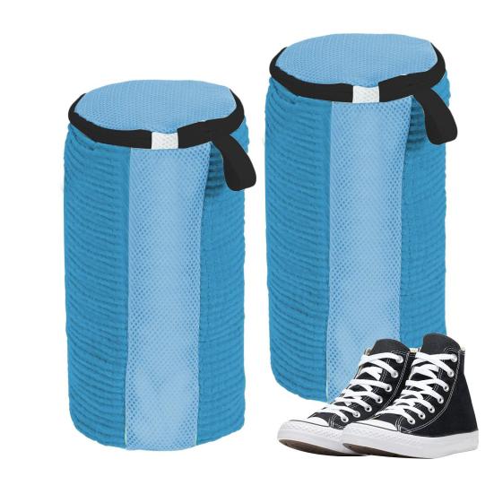 Shoe Washing Bag Convenient Tear-resistant Shoe Laundry Bag Strong Zippers Shoe Cleaning Bag for Home