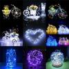 1M 2M 3M 5M 10M Copper Wire LED String Lights Holiday Lighting Fairy Garland for Christmas Tree Wedding Party Decoration