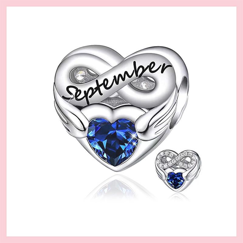 Бусины из стерлингового серебра 925 пробы с кубическим цирконием, подвески "Всевидящий глаз", подходят к оригинальному браслету, ювелирные изделия