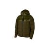 Windproof Warm Casual Hooded Down Jacket Men Outerwear Green 924676-395