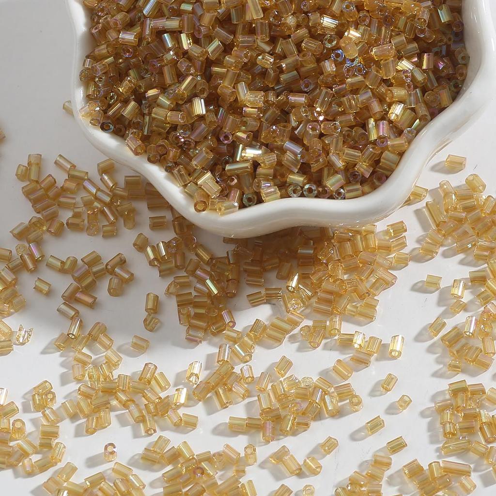 300/700 шт. Чешские цилиндрические стеклянные бисерные бусины-трубочки, европейский посевной бисер, свободные бусины для изготовления ювелирных изделий своими руками