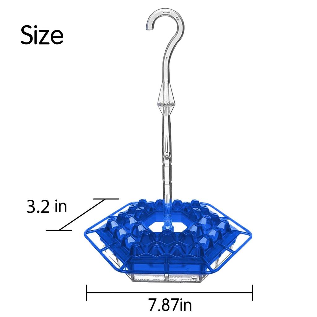 Кормушка для колибри, кормушки для колибри на открытом воздухе, уличное подвесное украшение для сада(1PCS)