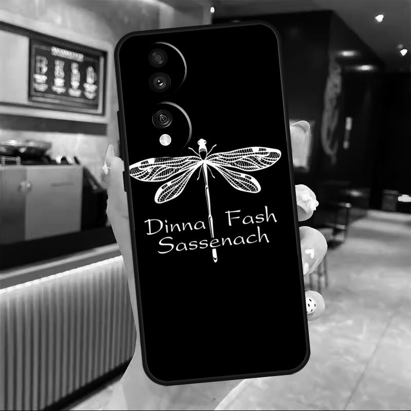Outlander Sassenach Dragonfly Для Чести Магия 6 7 8 Pro Чехол Для Honor 90 70 50 Lite 400 200 X8c X8b X9a X9b X9c X9d Win RT
