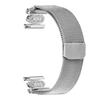 For Mibro Air Watch Band Silver Stainless Steel Crown Clasp Milanese Wrist Strap