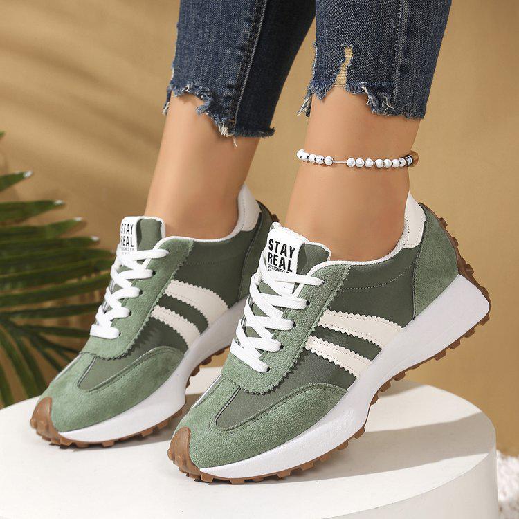 Женские кроссовки- dad sneakers большого размера 2025 года с зауженной талией - Повседневная спортивная обувь на толстой подошве для весны/лета