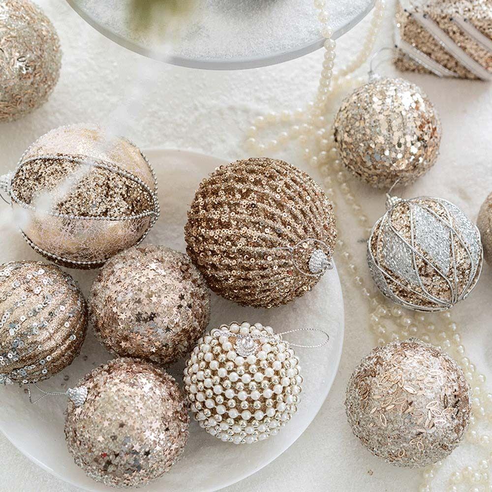 Foams Christmas Decor 8cm Christmas Tree Pendant Hanging Ornaments Christmas Party Supplies
