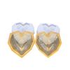 Heart Design Box Mold Jewelry Box Mold Plaster Concrete Silicone Mold Cement Container Molds