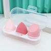 3Pcs Good Super Soft Lightweight Powder Sponges Dry Wet Use Foundation Cosmetic Makeup Puffs for Student