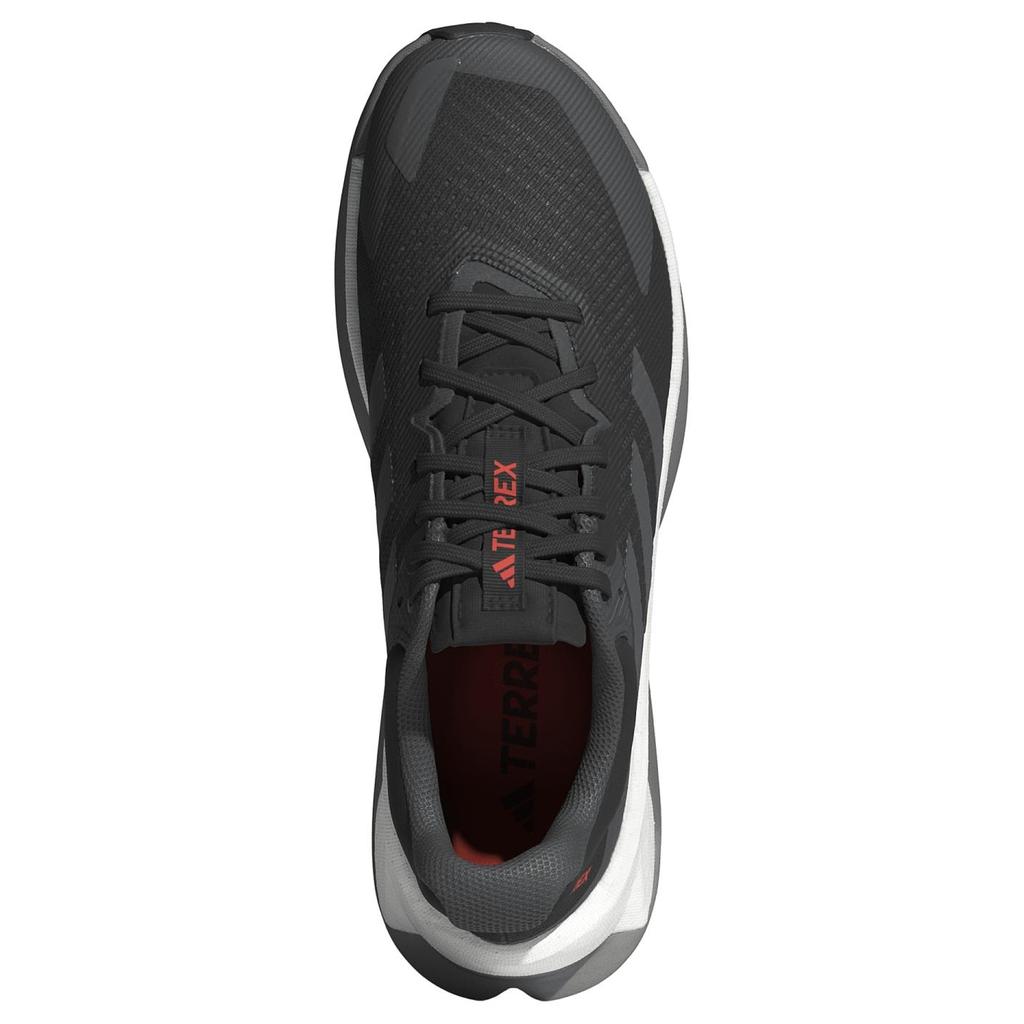 Adidas Terrex Soulstride Ultra Black Grey Men Sneakers Core-Black Grey-Four Impact-Orange IE8453