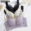 Тонкий бюстгальтер большого размера, женский бюстгальтер пуш-ап, закрывающий грудь и регулирующий бюстгальтер, кружевной бюстгальтер с чашкой D, необычное нижнее бельеjavascript: