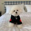 Pet Pullover Fashionable Love Pattern Dog Shirt Comfortable Warm Cat Two-Legged Clothing Pet