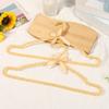 6 шт. Жемчужная вешалка Бабочка Бусины Одежда Невеста Пластиковая вешалка Платье Гардероб Шкаф Стойка для хранения Сушилка Органайзер Экономия места