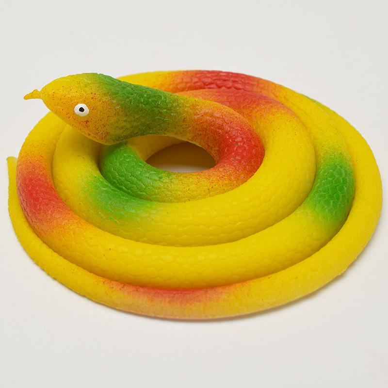 Novelty Fake Rubber Bionic Snake Prank Toy - Soft Gum Tricky Party Prop Shocking Scary Garden Outdoor Decor Tricky Gift For Kids