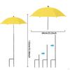 Umbrella for Outdoor Plant Coverage