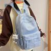 New Student Schoolbags Elementary School Girls Junior High School Students High School Letter Backpack
