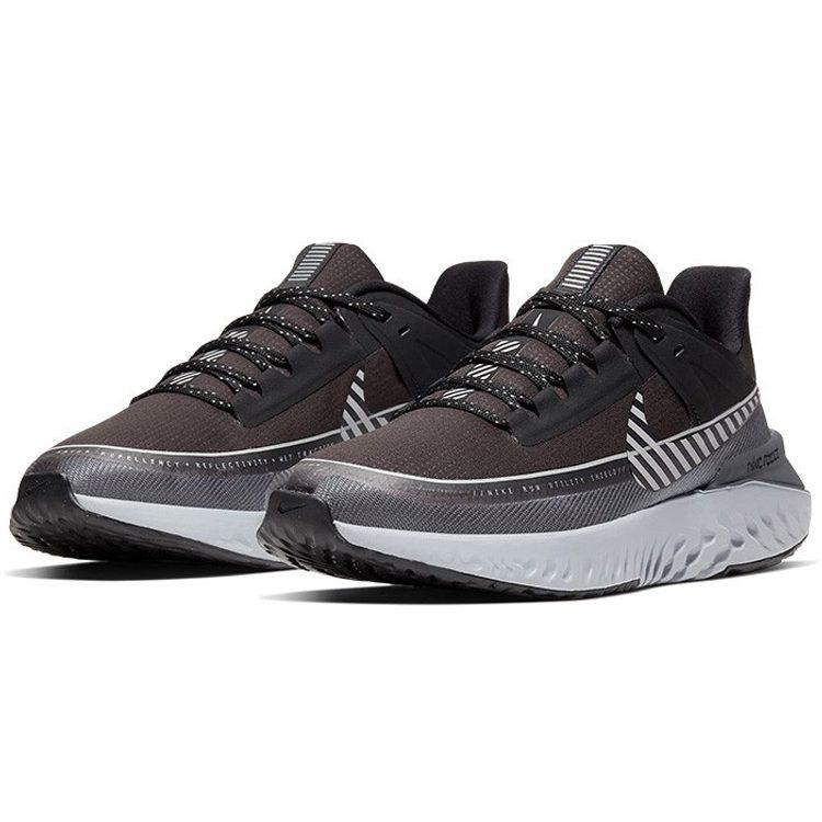 Nike Legend React 2 Shield Черный Отражающий Серебристый Женские BQ3383-001