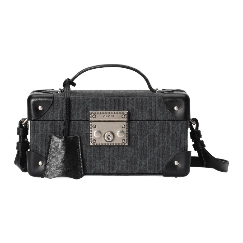 GUCCI Canvas Handbag, Shoulder Bag, Crossbody Bag Women's Gray 722189-92TCN-1000