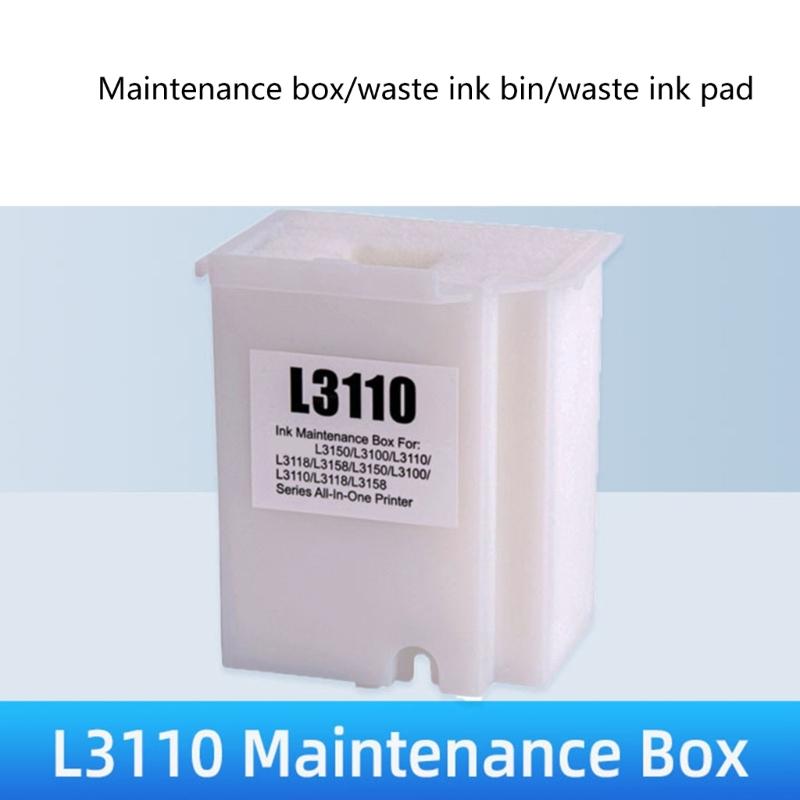 Tank Box Ink Maintenance Waste Absorber Sponge Pad Replacement For L1110 L3100 L3110 L3150 L3160 L3165 L3166 L5190