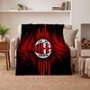 AC Milan Soft Warm Flannel Blankets Comfortable Blanket for Home Decoration Gifting