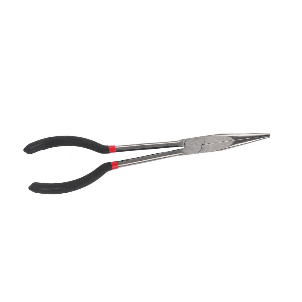 11 Inches Needle Nose Pliers NonSlip Handle Straight nose pliers Long Nose Pliers  Narrow Spaces