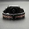 Ремешок для часов Correa металлический ремешок для Apple Watch Band 7 6 5 4 3 2 1 SE браслет Apple Watch ремешок 45 мм 41 мм 44 мм 40 мм 42 мм 38 мм для iWatch