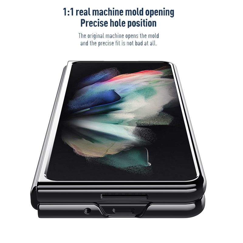 Для Samsung Galaxy Z Fold 4 5g Покрытие прозрачного ПК Жесткая задняя крышка Капа для Samsung Z Fold 4 Fold4 Чехол