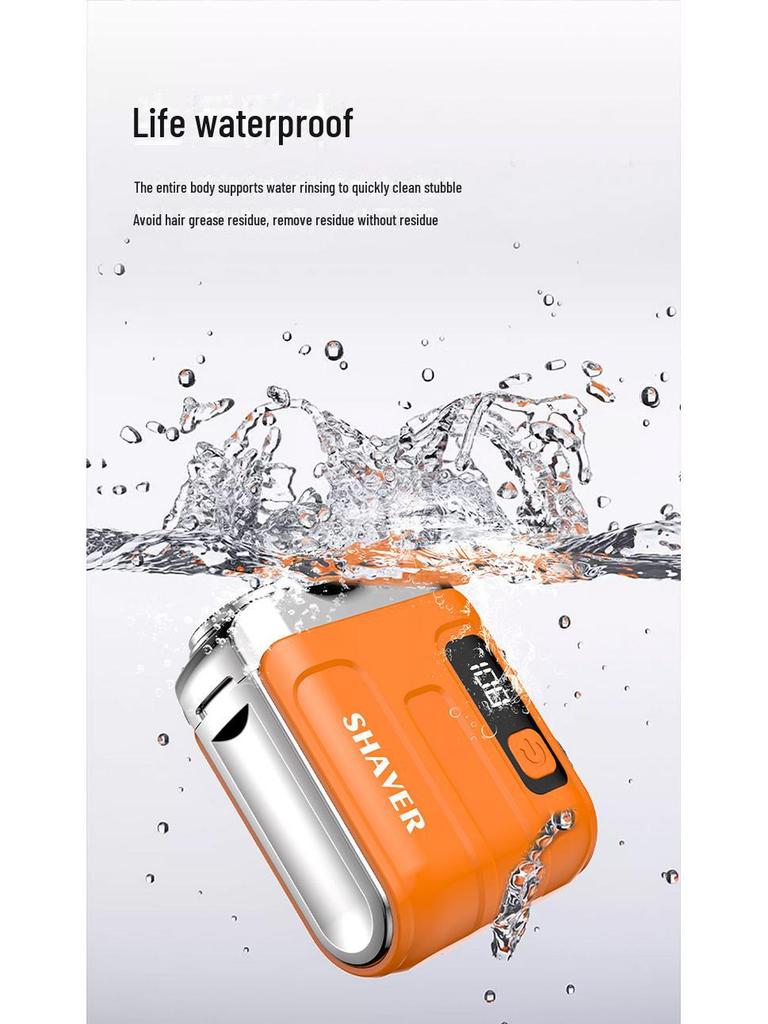 Высокоскоростная немецкая мини-электробритва с лезвиями — портативная серия Traveler