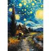 Пазл «Путь художника Ван Гога» Знаменитая картина Пейзажи 1000 деталей, популярная корейская головоломка