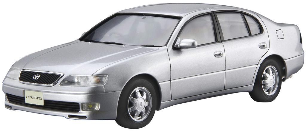 Aoshima Bunka Kyozai Серия моделей автомобилей 116 Toyota JZS147 Aristo 1991 Пластиковый модельный набор ООО. (АОСИМА) 1/24 Нет. 3.0В/Q