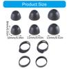 Силиконовые амбушюры для Samsung Galaxy Buds FE, противоскользящие насадки-крылышки, набор внутриканальных наушников, набор насадок-вкладышей